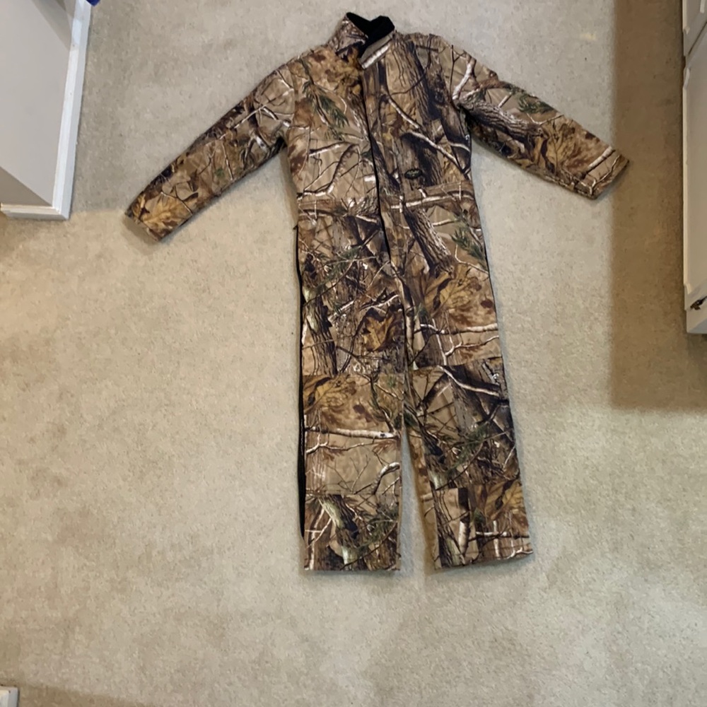 Youth size 12 camo bib